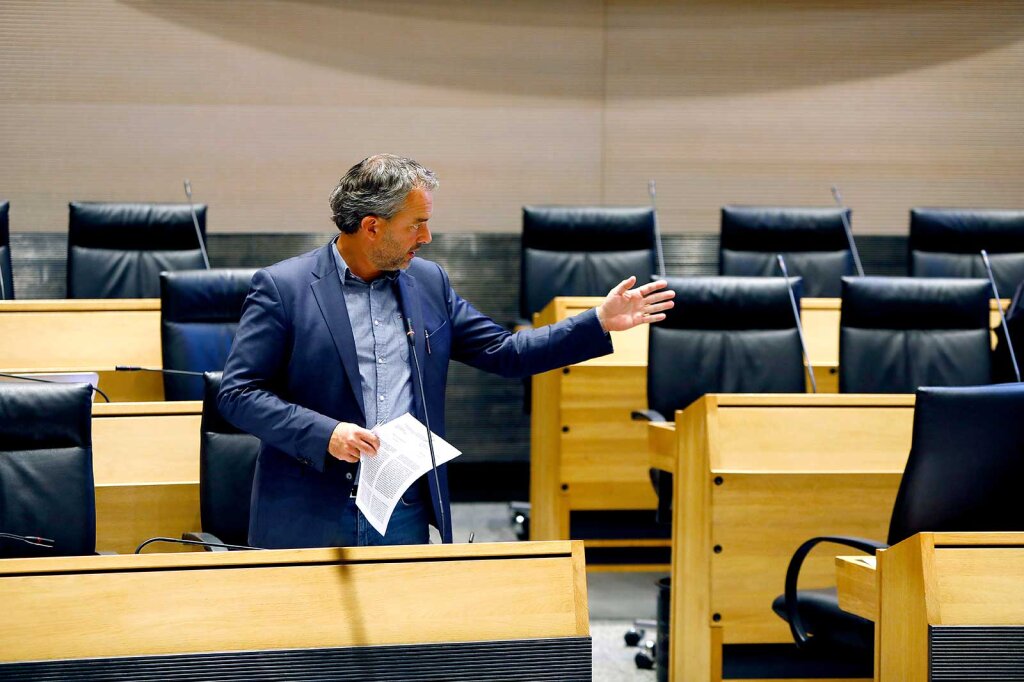 Coup gelandet: Team-K-Chef Paul Köllensperger hat mit seinem Beschluss, die IDM grundlegend zu reformieren, im Landtag überraschend eine Mehrheit erhalten. Foto: Alexander Alber
