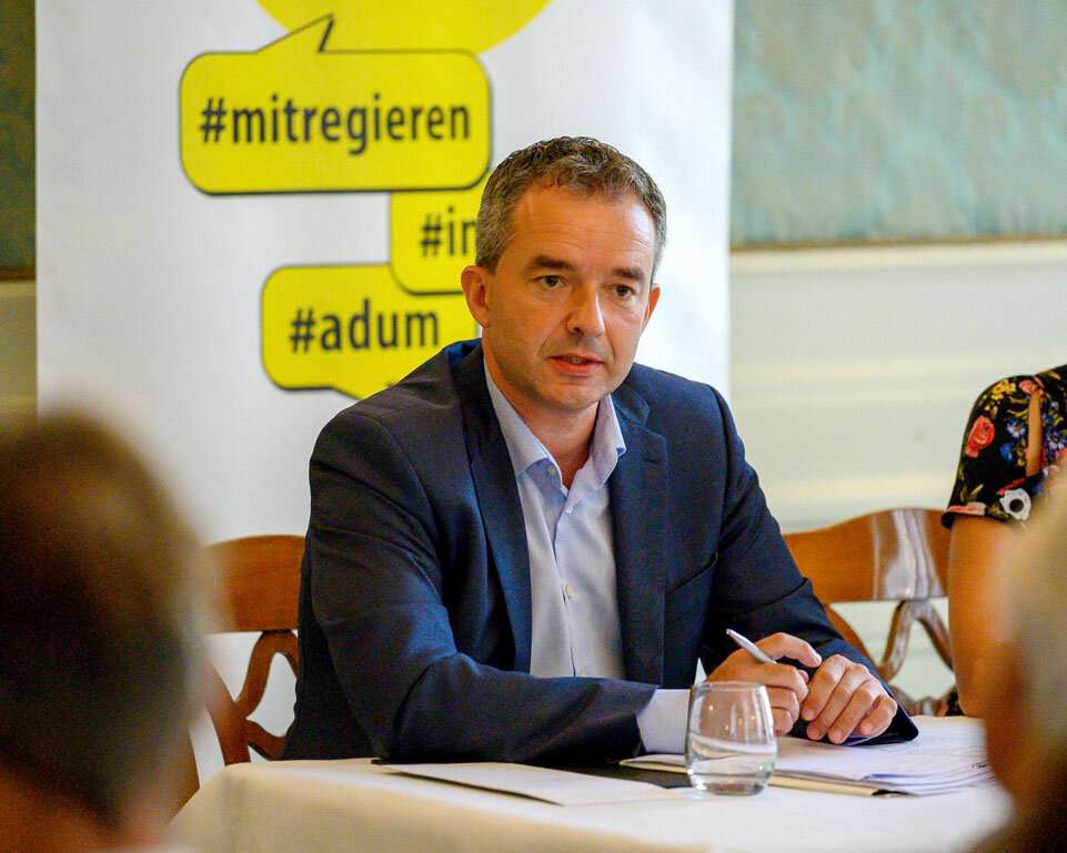 Team K-Chef Paul Köllensperger: Er fordert mehr Transparenz bei öffentlichen Unternehmen wie A22 oder Sasa. Foto: Team K