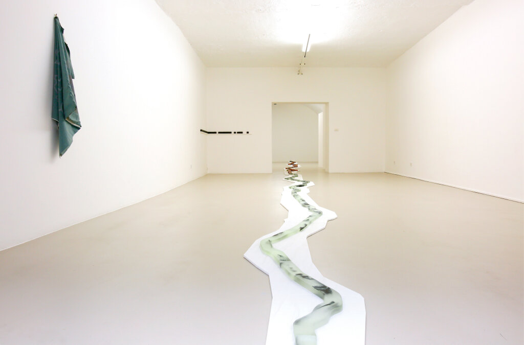 Skulptur von Otobong Nkanga in der Galerie Museum in Bozen. Zu sehen bis 9. Februar 2019. Foto: Alexander Alber