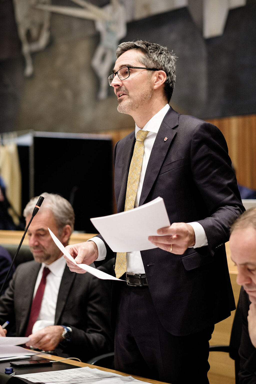 Landeshauptmann Kompatscher: Den Grünen deren Thema „gestohlen“. Foto: Ludwig Thalheimer