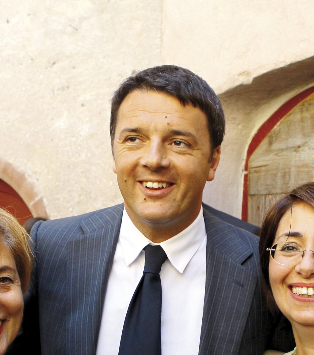 PD-Chef Matteo Renzi: „Sofort Wahlgesetz, sofort Neuwahlen.“ Foto: Alexander Alber