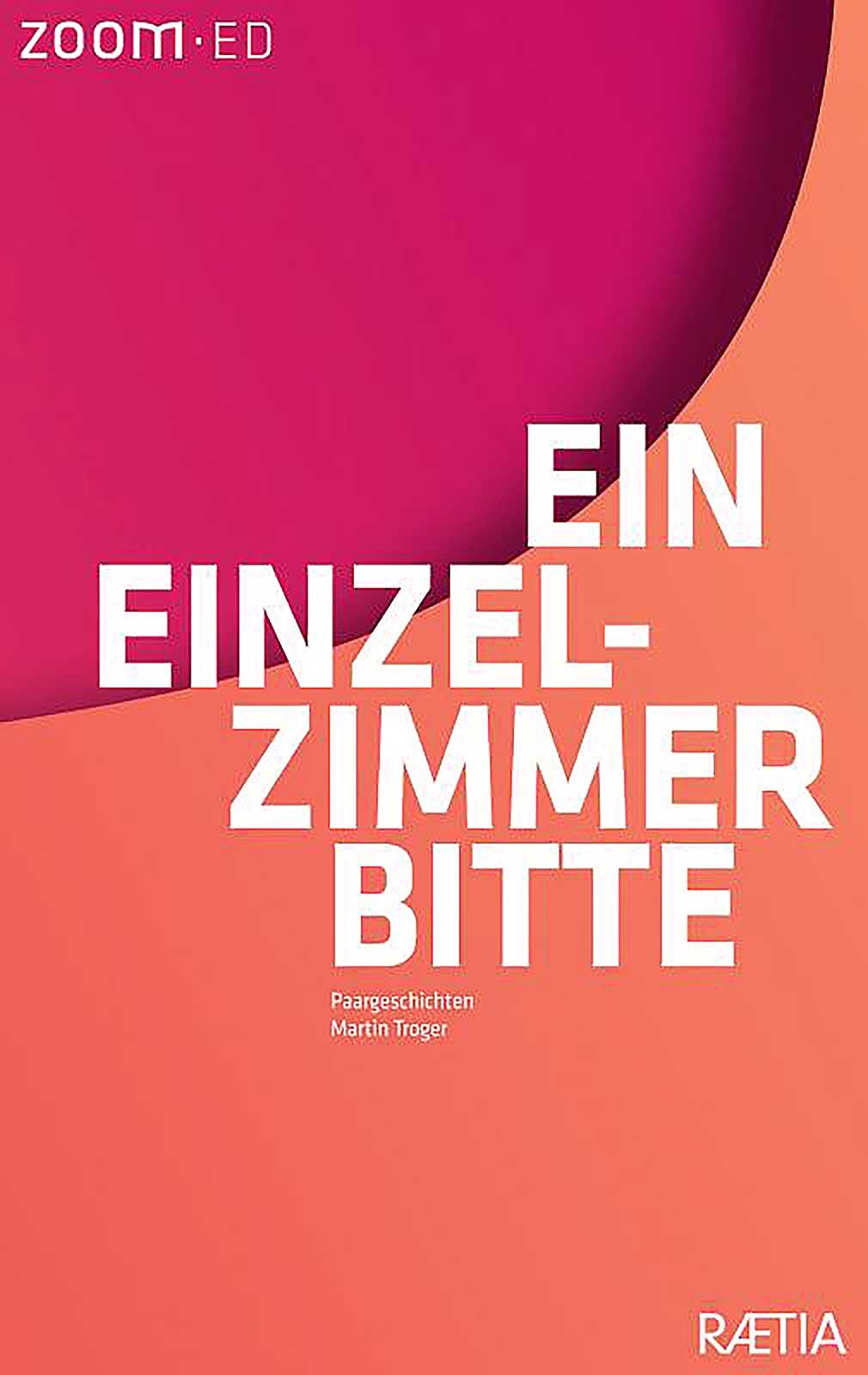 Das erste Buch von Martin Troger: das Schwerste vorgenommen, Short Stories. Foto: Archiv